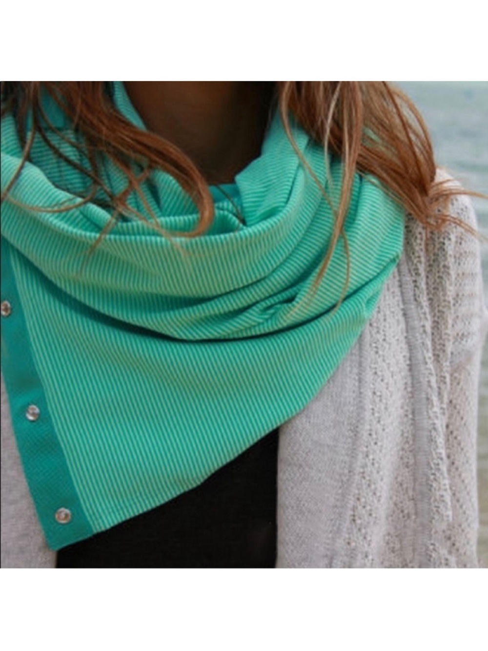 Lululemon Vinyasa scarf Bali Breeze/Tonka Stripe (discontinued)